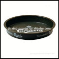 Popular black serving trays for beer food fruits etc.various shape and design color,OEM orders are welcome